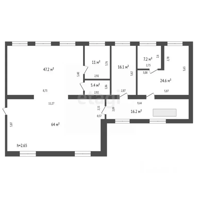Помещение свободного назначения в Красноярский край, Красноярск ул. ... - Фото 2