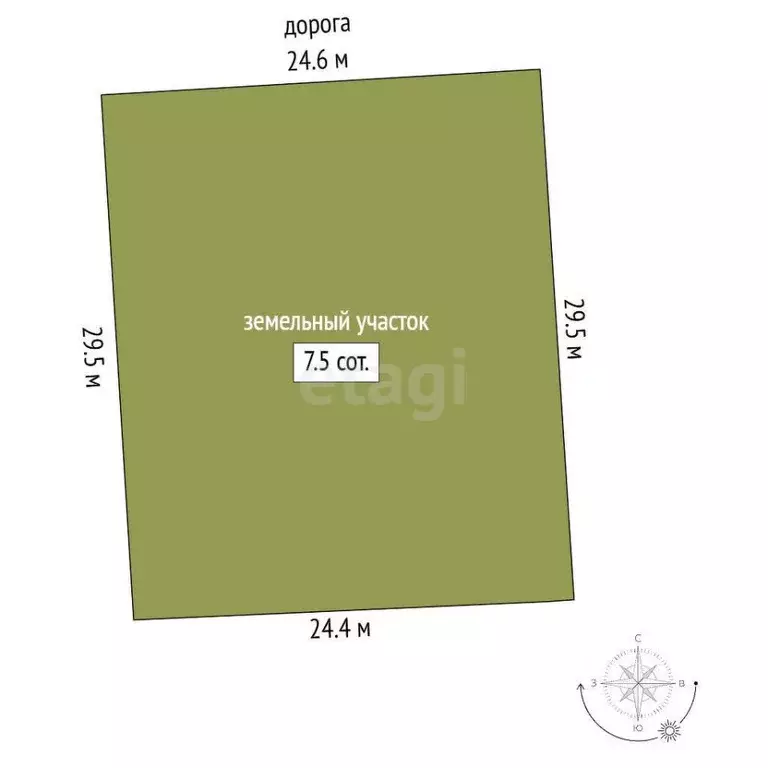 Участок в Ростовская область, Аксайский район, Большелогское с/пос, ... - Фото 2