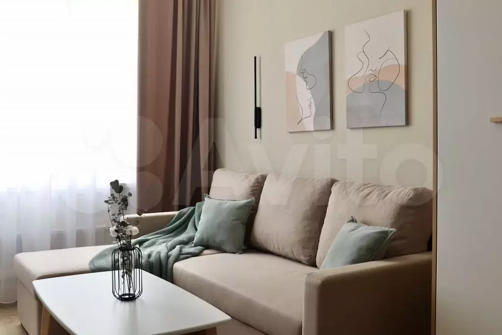 Квартира-студия, 23,6 м, 6/18 эт. - Фото 1