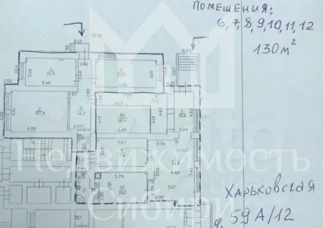 Торговая площадь в Тюменская область, Тюмень Харьковская ул., 59А (210 ... - Фото 1