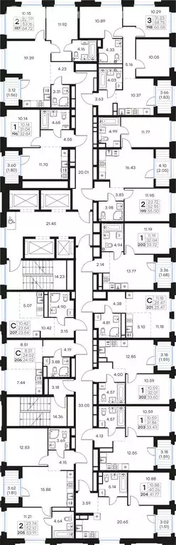 Квартира-студия: Нижний Новгород, ЖК Глоракс Левобережный (23.54 м) - Фото 2