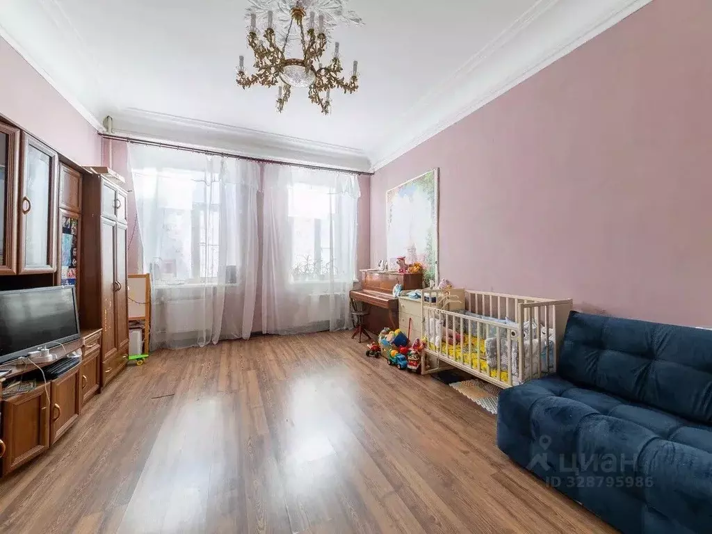 Комната Санкт-Петербург Кавалергардская ул., 12 (56.5 м) - Фото 1