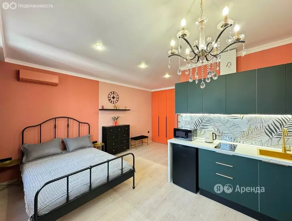 Квартира-студия: Краснодар, улица им. Мурата Ахеджака, 12к8 (25 м) - Фото 1