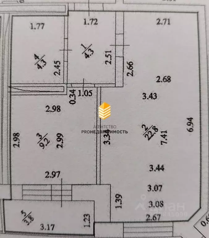 1-к кв. Башкортостан, Уфа ул. Генерала Кусимова, 15/1 (40.6 м) - Фото 1