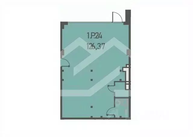 Помещение свободного назначения в Москва Складочная ул., 6С36 (126 м) - Фото 2