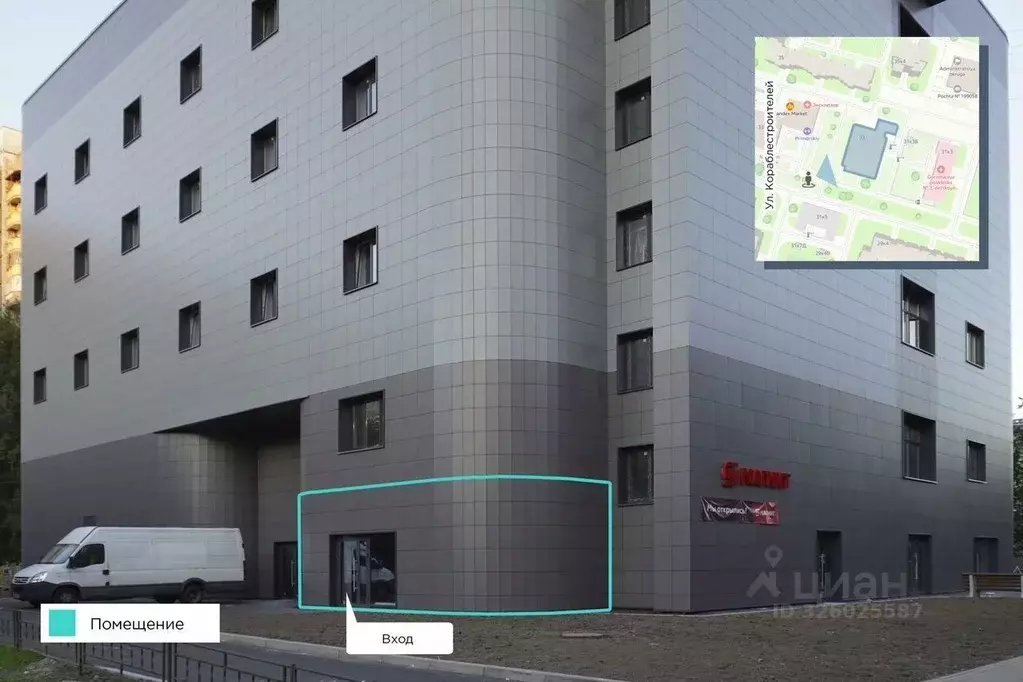 Помещение свободного назначения в Санкт-Петербург ул. ... - Фото 2