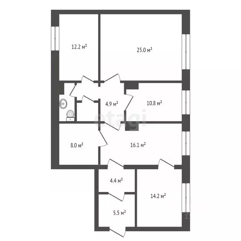 Помещение свободного назначения в Красноярский край, Красноярск ул. ... - Фото 2