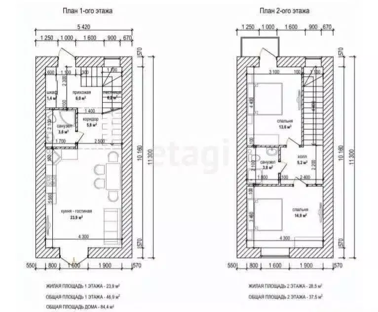 Таунхаус в Тульская область, Тула ул. Карла Либкнехта (90 м) - Фото 2