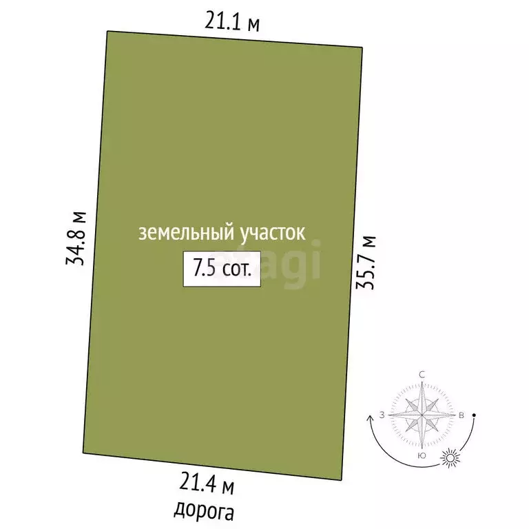 Участок в Тюменская область, Тобольский муниципальный округ, ... - Фото 1