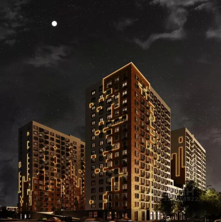 1-к кв. Красноярский край, Красноярск Тихие Зори мкр, Премьер Парк ... - Фото 2