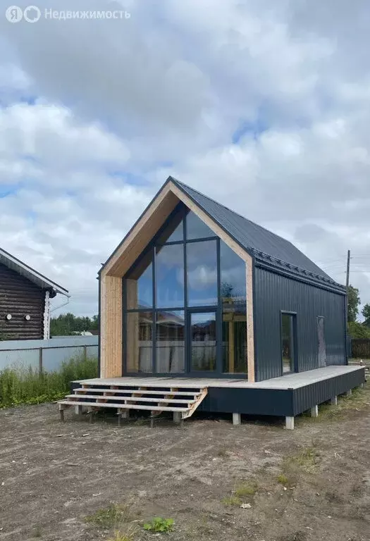 Дом в Архангельская область, Приморский муниципальный округ, деревня ... - Фото 1