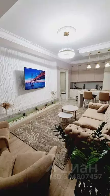 2-к кв. Дагестан, Махачкала ул. Лаптиева, 20А (45.0 м) - Фото 2