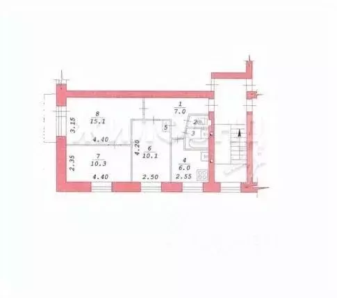 3-к кв. Новосибирская область, Новосибирск ул. Грибоедова, 33 (52.0 м) - Фото 0