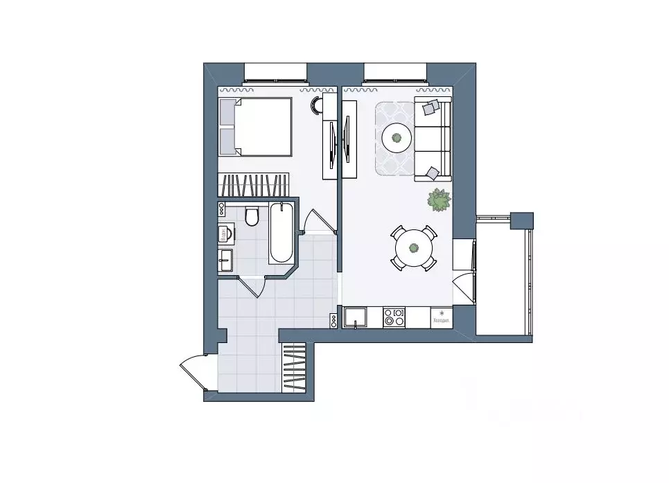 2-к кв. Кировская область, Киров городской округ, пос. Чистые Пруды ... - Фото 1
