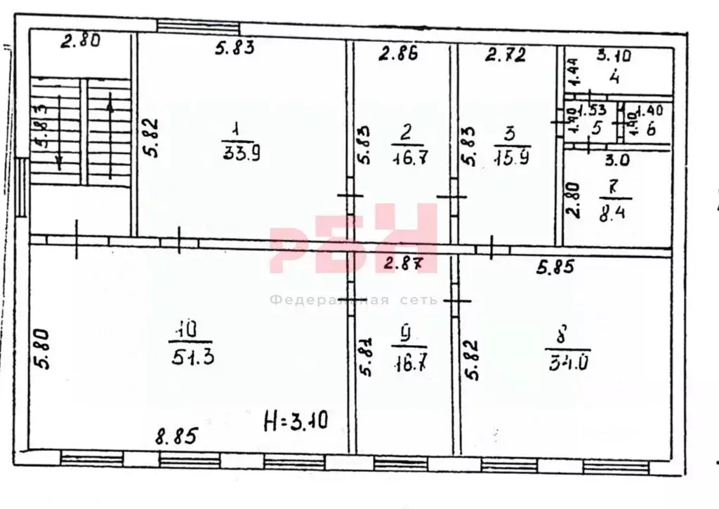 Офис в Тюменская область, Тюмень ул. 30 лет Победы, 36с1 (52 м) - Фото 2