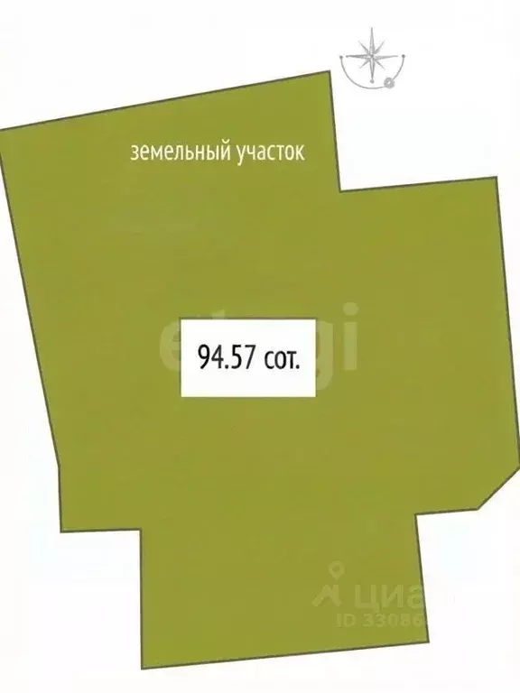 Участок в Новосибирская область, Искитим Южная ул. (9457.0 сот.) - Фото 1