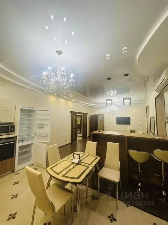 2-к кв. Татарстан, Казань ул. Пушкина, 78А (100.0 м) - Фото 1