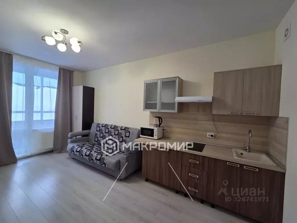 Студия Санкт-Петербург аллея Арцеуловская, 21 (24.7 м) - Фото 1