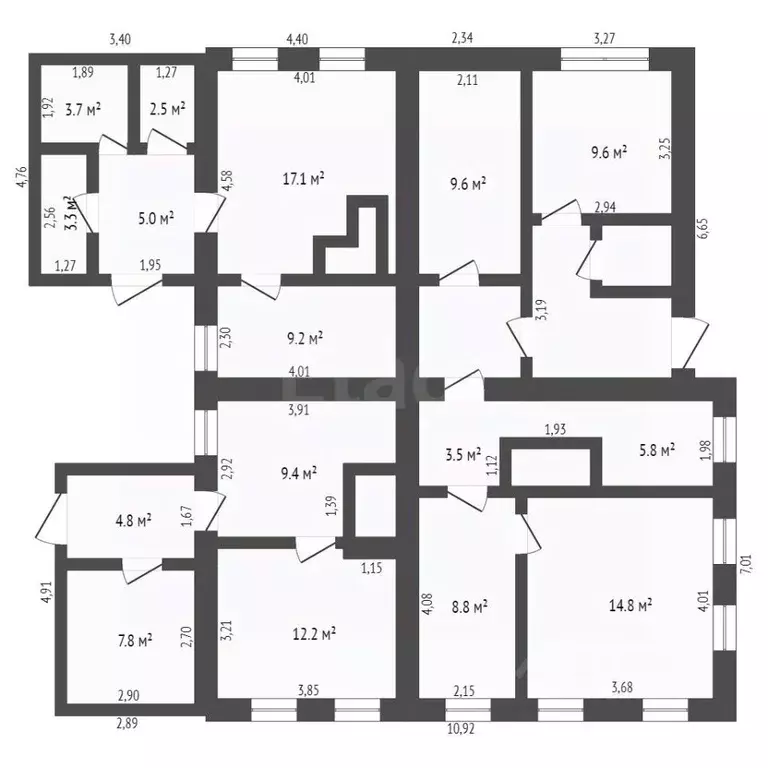 Дом в Вологодская область, Сокольский муниципальный округ, Кадников ... - Фото 2