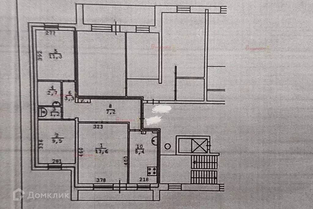 Продаётся 3-к квартира, 60.7 м - Фото 1