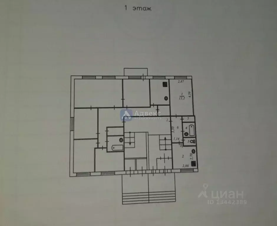1-к кв. Тюменская область, Тюмень Ткацкий проезд, 3 (30.5 м) - Фото 1