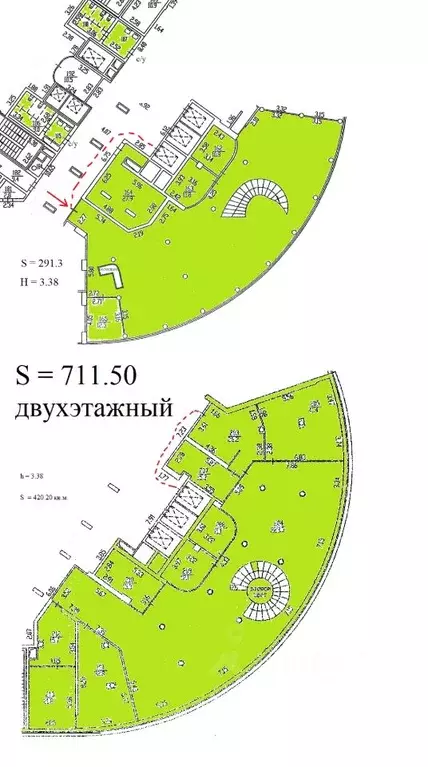 Офис в Санкт-Петербург Финляндский просп., 4 (711 м) - Фото 1