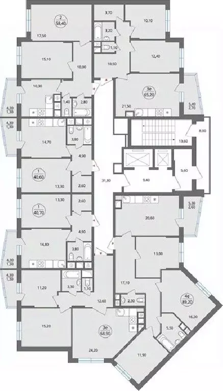 3-к кв. Липецкая область, Липецк ул. Ф.С. Игнатьева, 33к2 (72.6 м) - Фото 2