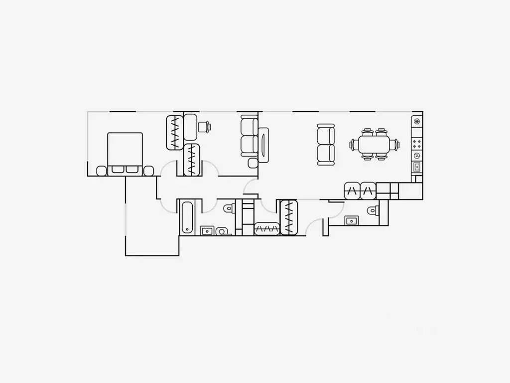 4-к кв. Москва Шелепихинская наб., 34к4 (101.0 м) - Фото 1