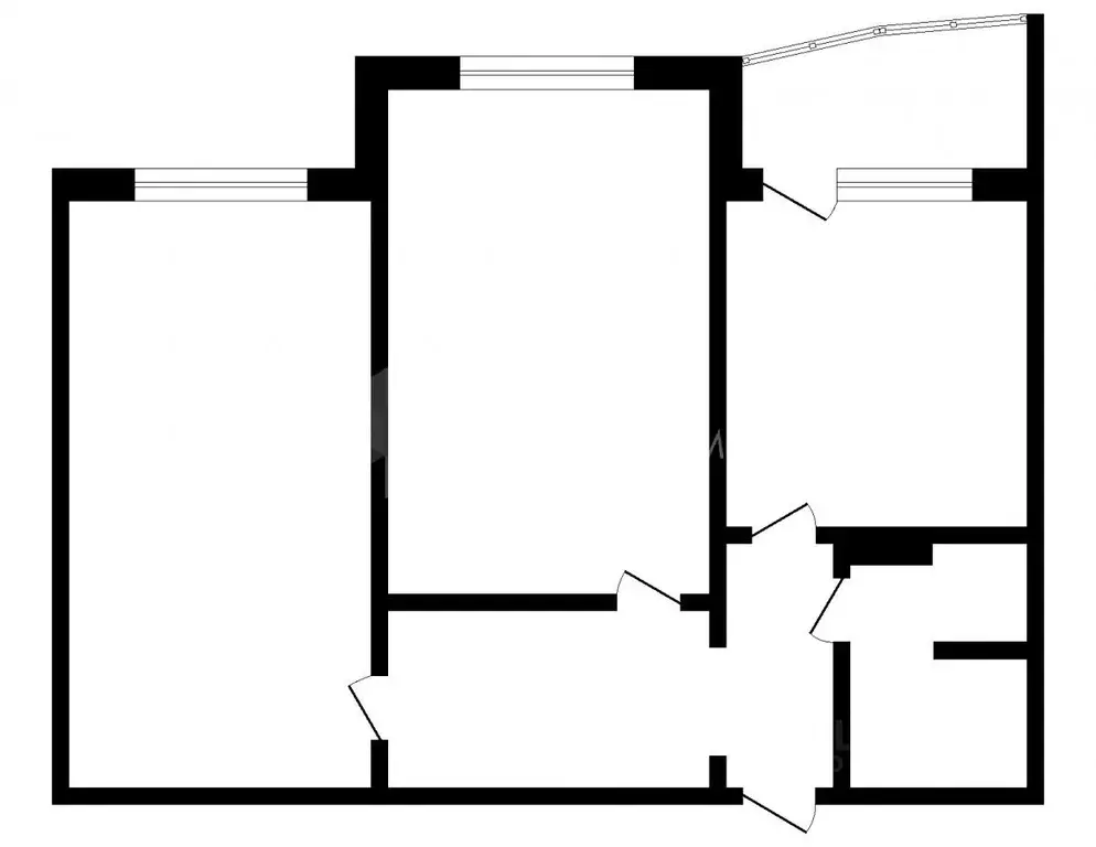 2-к кв. Тюменская область, Тюменский район, д. Дударева ул. ... - Фото 2
