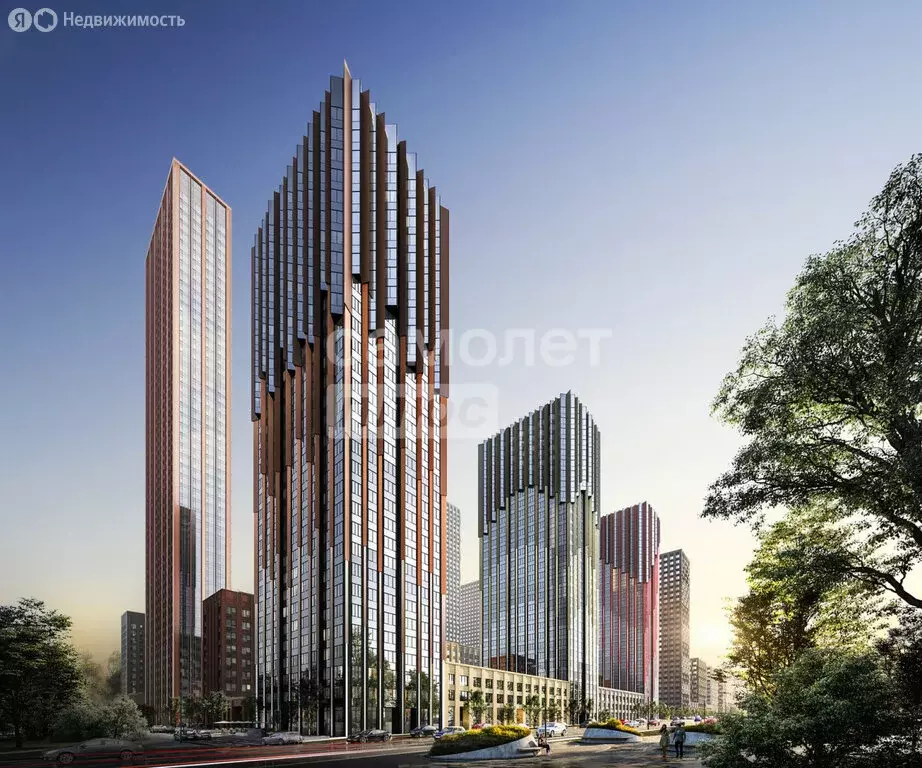 3-комнатная квартира: Москва, улица Борисовские Пруды, 1Ас12 (54 м) - Фото 2