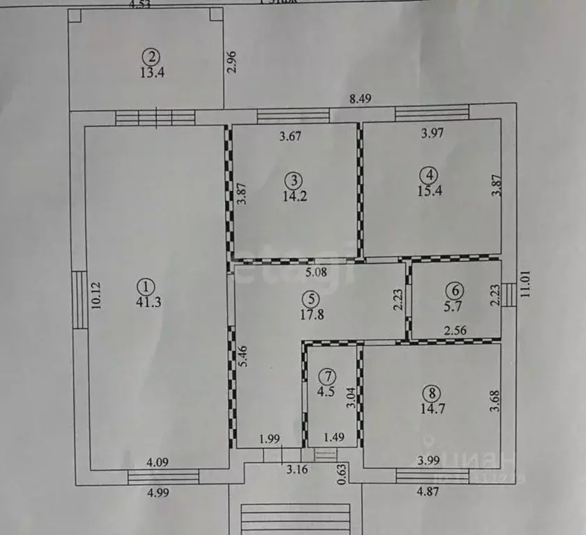 Дом в Белгородская область, Белгородский район, Северный городское ... - Фото 1