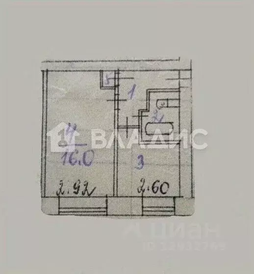 1-к кв. Пензенская область, Пенза проезд 4-й Терновского, 7 (29.8 м) - Фото 2