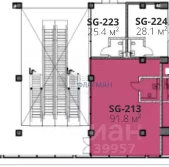 Помещение свободного назначения в Москва Старокалужское ш., 64С1 (92 ... - Фото 1