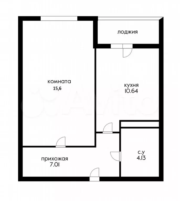 1-к. квартира, 37,5 м, 18/24 эт. - Фото 0
