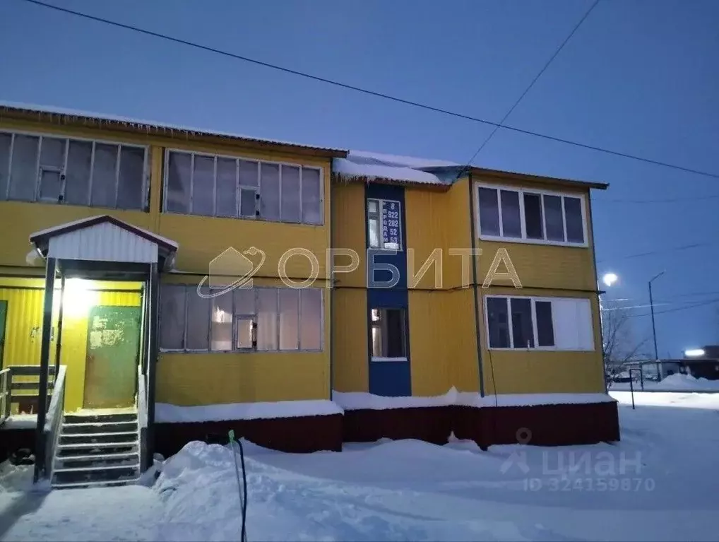 2-к кв. Ямало-Ненецкий АО, Пуровский район, Уренгой пгт, 5-й мкр 46 ... - Фото 1