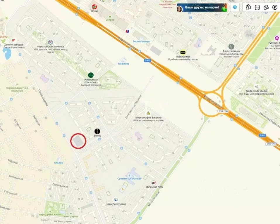 Торговая площадь в Тюменская область, Тюмень ул. Константина Посьета, ... - Фото 2