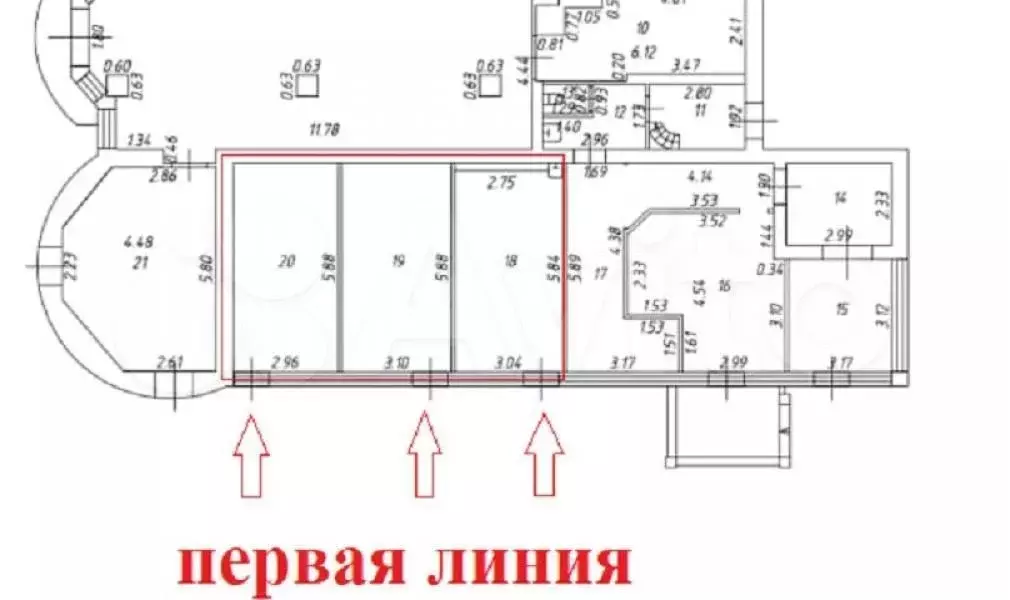 Аренда (ПСН) пл. 54 м2 м. Новогиреево в вао в - Фото 0