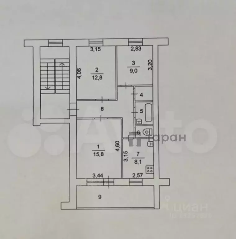 3-к кв. Челябинская область, Челябинск пос. Новосинеглазово, Клубная ... - Фото 2