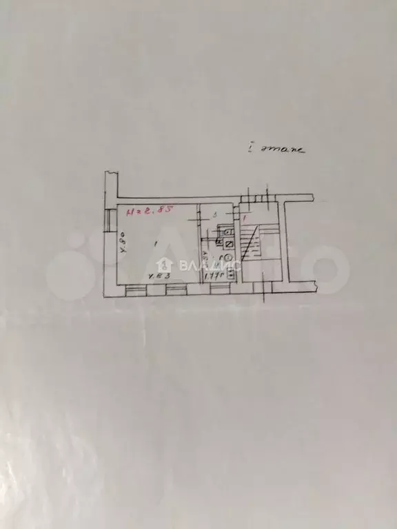 1-к. квартира, 31 м, 1/2 эт. - Фото 0