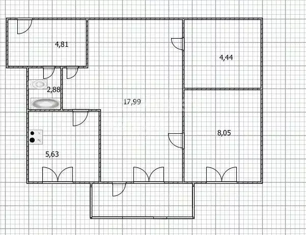 2-к кв. Ульяновская область, Цильнинское городское поселение, Цильна ... - Фото 2