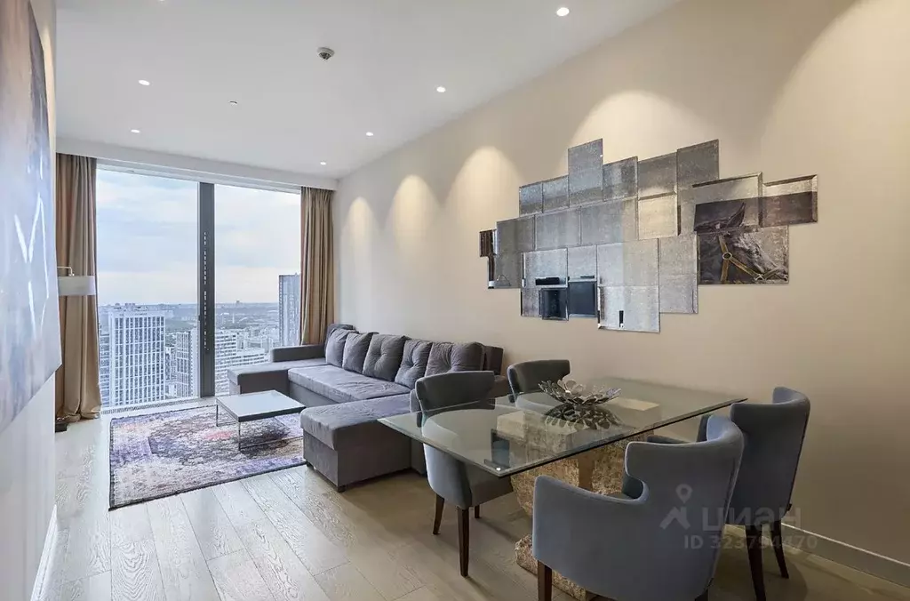 2-к кв. Москва 1-й Красногвардейский проезд, 22с1 (72.0 м) - Фото 1