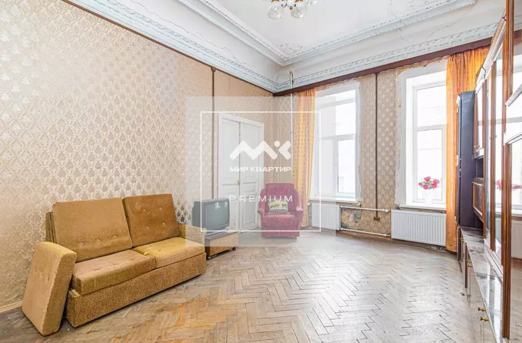 3-к кв. Санкт-Петербург Большой Казачий пер., 9 (100.6 м) - Фото 1