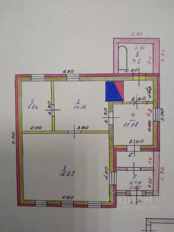 Дом в Белгородская область, Ракитянский район, Пролетарский городское ... - Фото 2