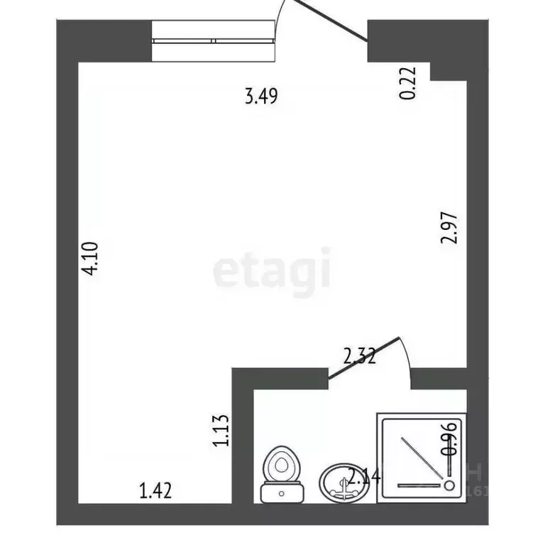 Студия Краснодарский край, Анапа муниципальный округ, пос. Пятихатки ... - Фото 2