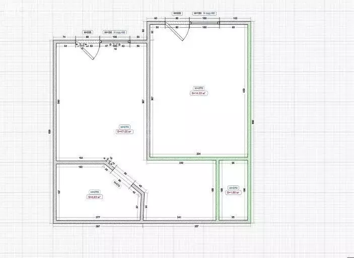1-комнатная квартира: Магас, Набережная улица, 13 (68.4 м) - Фото 1