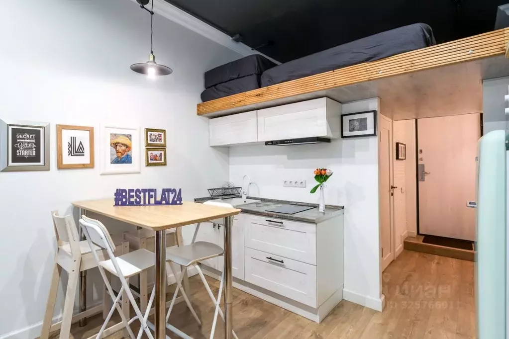 Студия Москва Гостиничная ул., 12К6 (25.0 м) - Фото 2