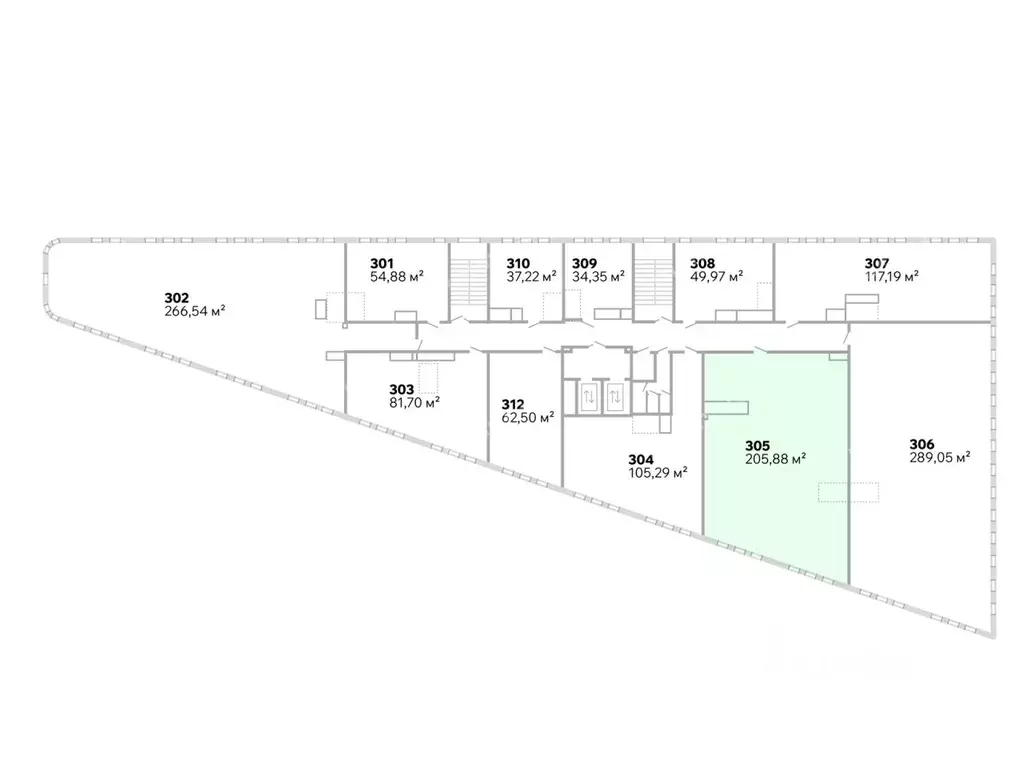Офис в Санкт-Петербург Гранитная ул., 51 (206 м) - Фото 2