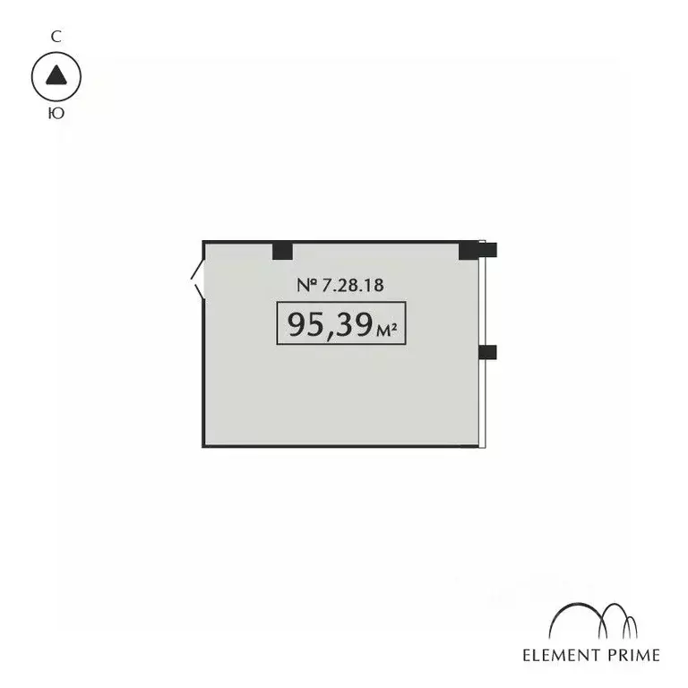 Офис в Санкт-Петербург Левашовский просп., 15 (95 м) - Фото 2