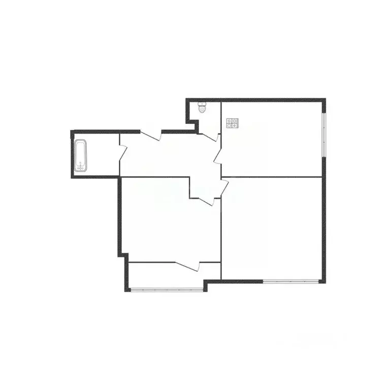 2-к кв. Смоленская область, Смоленск Королевка мкр, 21 (48.1 м) - Фото 1