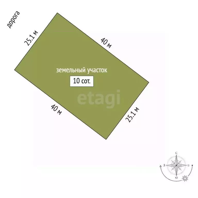 Участок в Крым, Феодосия ул. Камышовая (10.0 сот.) - Фото 2